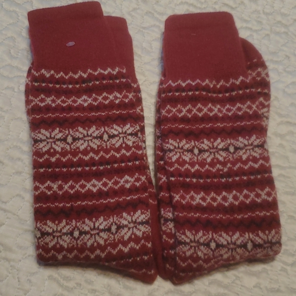 Nordstrom Cashmere  Blend CREW Socks